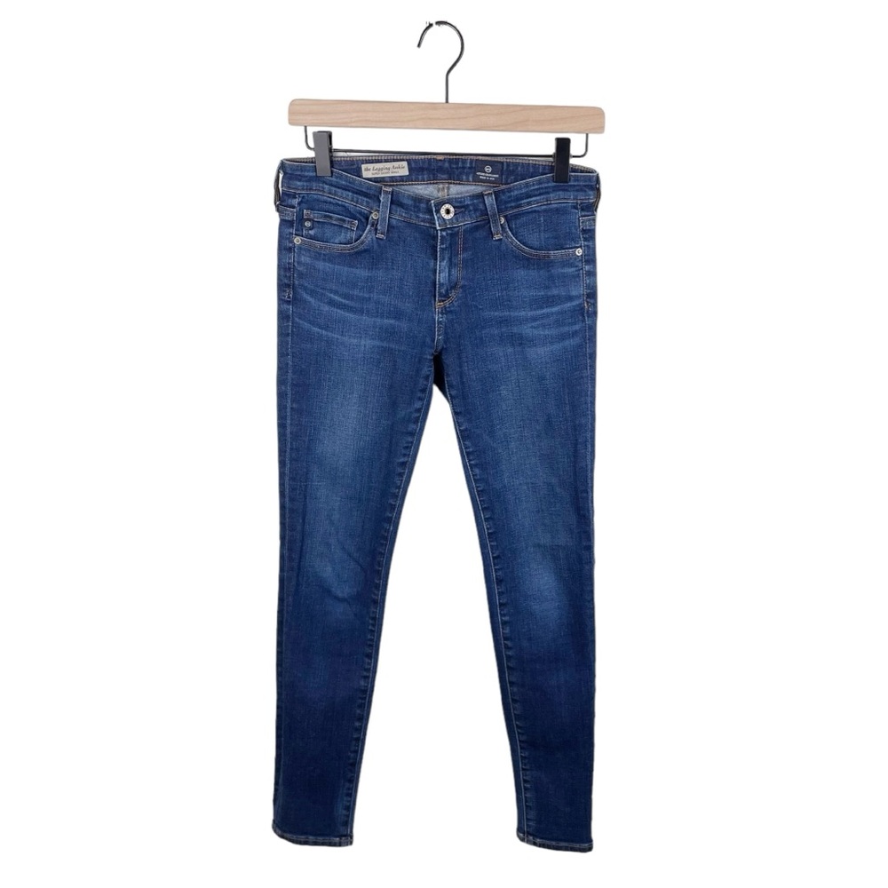 Ag Adriano Goldschmied The Legging Ankle Super Skinny Jeans Dark Wash Size 25
